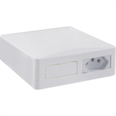 Imagem de Centrinho Mondiale Pvc P/2 Disjuntor Din+Tom 20A