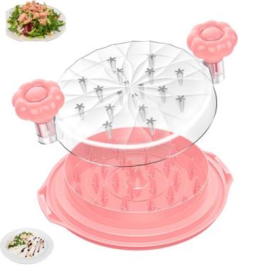 Imagem de Ferramenta trituradora de galinha torcer 25 cm com escova. Máquina trituradora profissional, base antiderrapante, alça ergonômica, livre de BPA, lavável na máquina de lavar louça, perfeita para