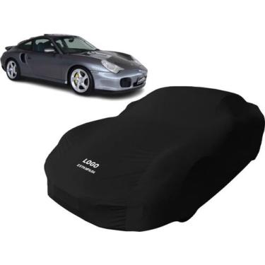 Imagem de Capa Carro Esportivo Porsche 911 2000 À 2004 Tecido Helanca - Mz, Pret
