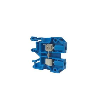 Imagem de BORNE DE PASSAGEM NEUTRO - JUT2-10 - (CABO 10mm) - AZUL - (57A)( PCTE 