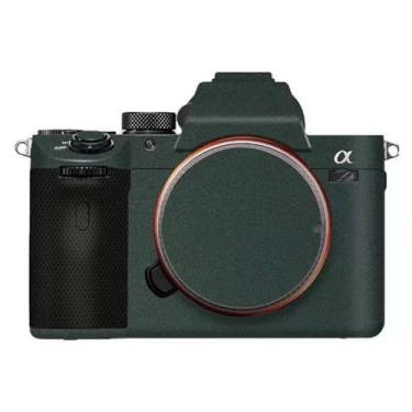 Imagem de Adesivo antiarranhões para câmera Sony Alpha 7 IV/A7M4/A7IV película protetora de câmera (verde turquesa)
