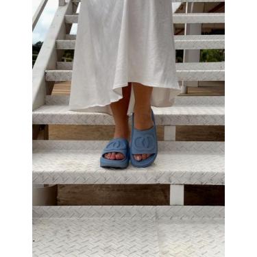 Imagem de Chinelo Plataforma Feminino Nuvem Macio Papete Sandalia - Revlay Shoes