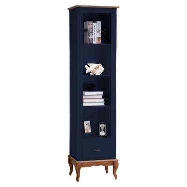 Imagem de Estante Torre 03 Prateleiras 1 Gaveta Pés Luiz XV 60101 - Linz Móveis,