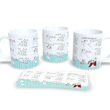 Imagem de Caneca Queen Branca de Porcelana Personalizada Musical Engraçada (Queen 7)