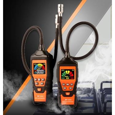 Imagem de VICTOR 822C 822D Lpg Detector de fugas de gás analisador de ar natural inflamável combustível sensor inteligente de alarme audível visível (VICTOR 822D)