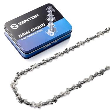 Imagem de ZENTOP Corrente De Motosserra De Carboneto 16", Calibre 050, Passo 3/8 Lp, Elos De Transmissão 57, Compatível Com Echo Cs-3510 352 3400 400, Worx Wg300 Wg303 - S57 (1 Corrente)