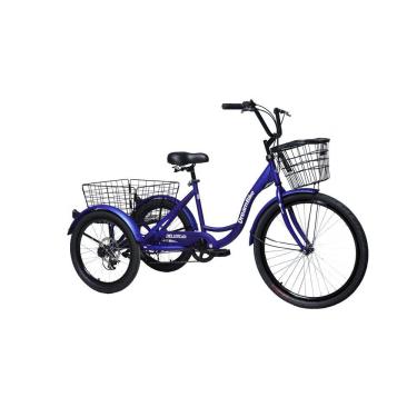 Imagem de Triciclo Deluxe com marcha Azul - Dream Bike 