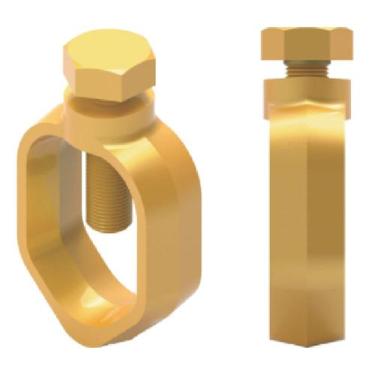 Imagem de Kit 10PC Conector Para Haste Aterramento Tipo Presilha 5/8 - Olivo