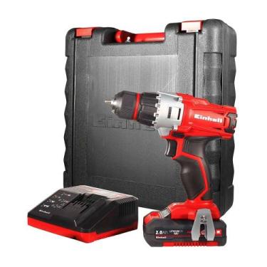 Imagem de Parafusadeira Furadeira Bateria 2,0Ah 18V Bivolt Maleta TE-CD 18/2 Li 