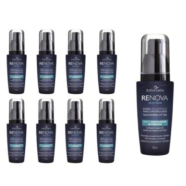 Imagem de Kit 9 Serum Facial Anti Rugas Linha Expressão Rejuvescene - Sofisticat