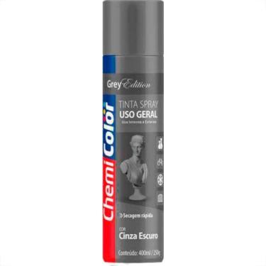Imagem de Spray Chemic.Geral Cinza Esc. 400Ml - CHEMICOLOR