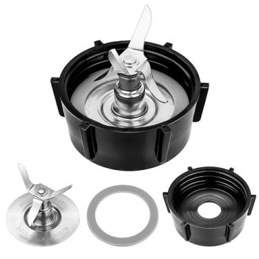 Imagem de HASMX Osterizer Blender Blade Base Tampa Junta Peças Substitui Números de Peças: 031014, 148381 para Oster Serve em frascos de vidro, plástico e aço inoxidável