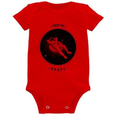 Imagem de Body Bebê I need my space - Foca na Moda, Vermelho, G