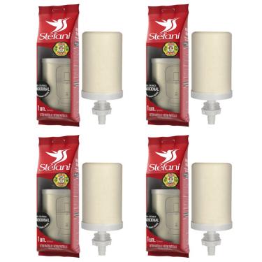 Imagem de Kit 4 Velas Para Filtro Barro Tradicional Stéfani São João 