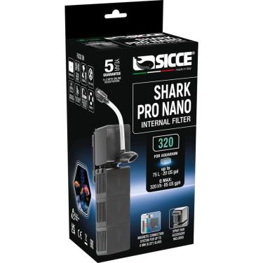 Imagem de Filtro de alimentação para aquário Sicce Shark Pro Nano 320 320L/H