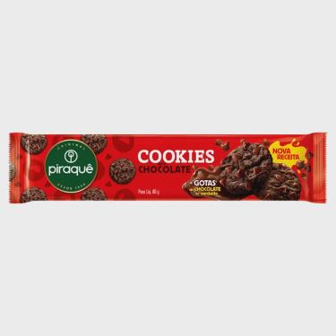 Imagem de Biscoito Cookie Piraquê Chocolate 80g