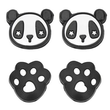 Imagem de Raquete de tênis Amortecedores Gel Bonito Padrão Vibração Amortecedores Acessórios Esportivos para Tenistas (Panda e forma de garra)