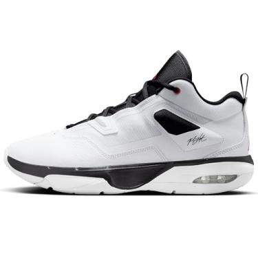 Imagem de Tênis masculino Jordan Stay Loyal 3 (FB1396-001, preto/antracite/cinza frio), Branco/Preto/Vermelho universitário, 42