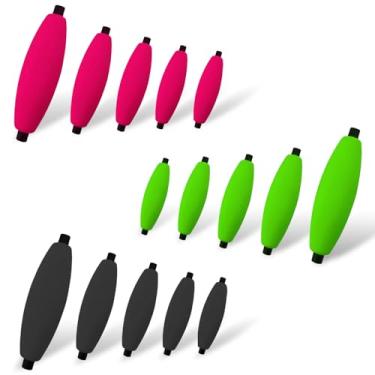 Imagem de Narcissus Boias de pesca para peixe-gato, flutuadores vibrantes de espuma dura de pesca, flutuabilidade forte para pesca de água doce e salgada, perfeita para equipamento de peixe-gato Santee