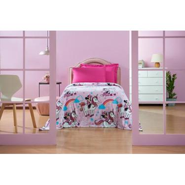 Imagem de Manta Infantil Estampada Disney - Mickey Minnie - Solteiro - ANDREZA E