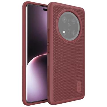 Imagem de TUDIA Capa protetora DualShield Grip compatível com Honor Magic 7 Lite 5G (2025), [MergeGrip] Capa protetora para celular de camada dupla à prova de choque fina resistente (Borgonha)