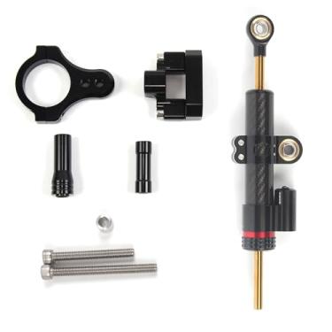 Imagem de Estabilizadores de amortecedor de direção com suporte para Yamaha YZF R3 MT03 2015-2017, controle de segurança de peças de acessórios de motocicleta