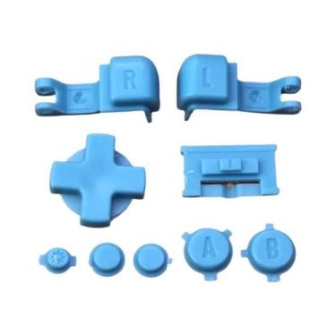 Imagem de GBA SP Conjunto De Botões Completos JCD Plástico a B Select Start Powe