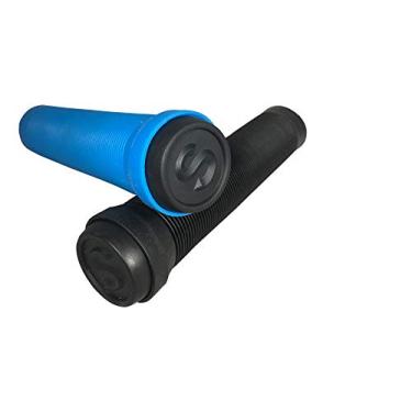 Imagem de Barra de Scooter SCT USA com extremidades de borracha de alto ressalto SCT USA, Solid Black/Blue