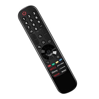 Imagem de MR21GA MR21GC Controle remoto substituído - ALLIMITY - adequado para LG 2021 4K UHD HDTV OLED Smart TV AN-MR21GA AN-MR21GC controle remoto OLED77A1PUA 50UP7100ZUF 55NANO85APA 65QNED95UPA 86NANO75UPA