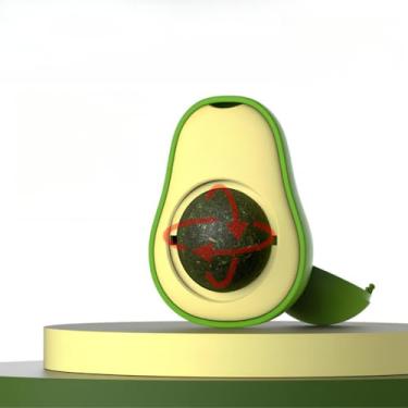 Imagem de Brinquedo De Abacate Com Catnip Para Gatos (kit C/3)