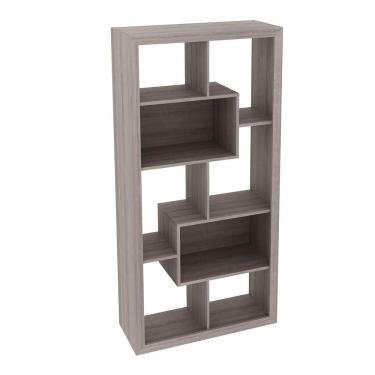 Imagem de Estante Livreiro Multiuso Com Nichos E1712 Carvalho - Tecno Mobili