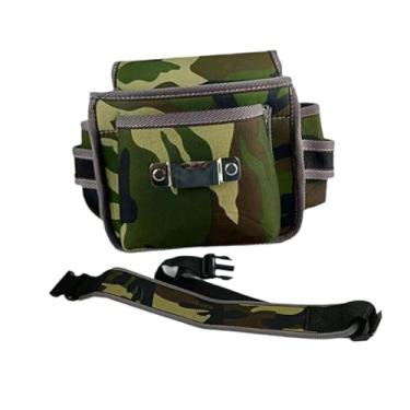 Imagem de Generic Cinto de armazenamento de ferramentas de hardware Bolsa de ferramentas de eletricista multifuncional, conveniente, leve, bolsa de armazenamento de kit