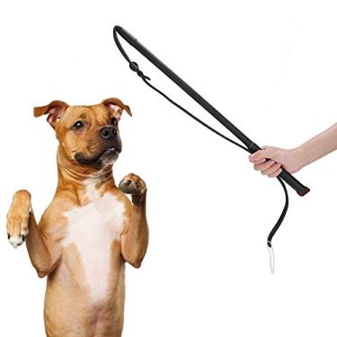 Imagem de Pssopp Chicote de agitação de cães, varinha provocadora de cães, chicote de treinamento de cães, brincar ao ar livre, para puxar, perseguir, mastigar, provocar, treinar
