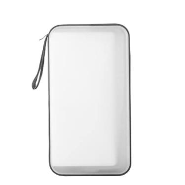 Imagem de alpmosn Organizador de armazenamento de CD de carro, capa protetora de plástico CD/DVD com capacidade para 72, estojo de armazenamento portátil para CD/VCD/DVD, suporte protetor de plástico rígido