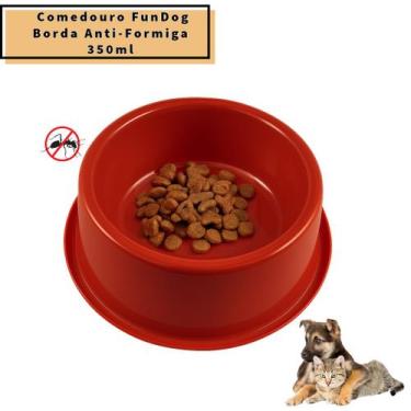 Imagem de Comedouro ou Bebedouro Plastico 350ml Anti Formiga - Caes e Gatos - TW