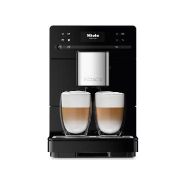 Imagem de Miele CM 5310 Conjunto de cafeteira automática Silence e máquina de café expresso, 1,3 litros, preto obsidiana – moedor, espumador de leite