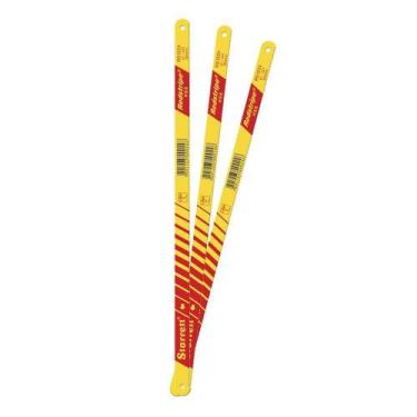 Imagem de Segueta Aço Rápido Rígido 24T Red Stripe RS1224 Emb. c/ 10 un. - Starr