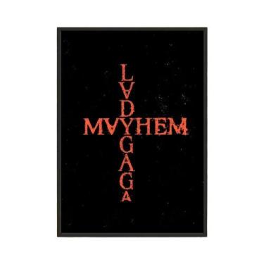 Imagem de Estética HD Art Singer L-Lady Gaga Mayhem Poster Adesivo De Parede À P