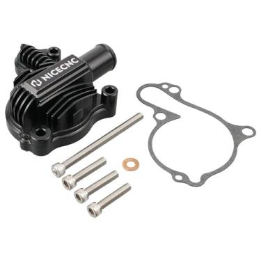 Imagem de NICECNC Carcaça De Bomba D'Água Preta Compatível Com Yamaha Yfz450R 2009-2022 Yfz450X 2010-2011 Substituição Para 18P-12422-00-00, Veja Acessórios