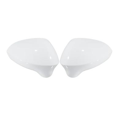 Imagem de Motoforti Capa de espelho retrovisor de porta para Seat Ibiza 6J 2008-2017 Esquerda Direita Conchas de Espelho Retrovisor Lateral Tampa para Seat Leon Exeo 2008-2013 Branco