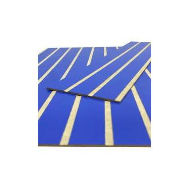 Imagem de Painéis Ripados autocolante (30, Azul Escuro)