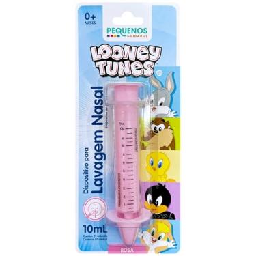 Imagem de SERINGA P/ LAVAGEM NASAL PEQUENOS CUIDADOS - LOONEY TUNES - ROSA