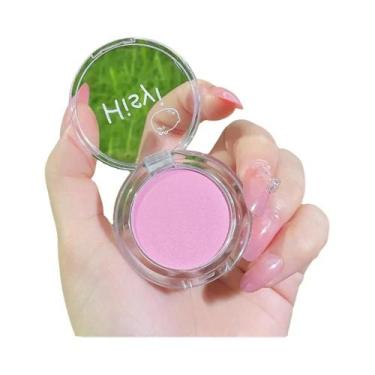 Imagem de Paleta De Blush De Bochecha Monocromática Fosca, Blush Em Pó De Pétala