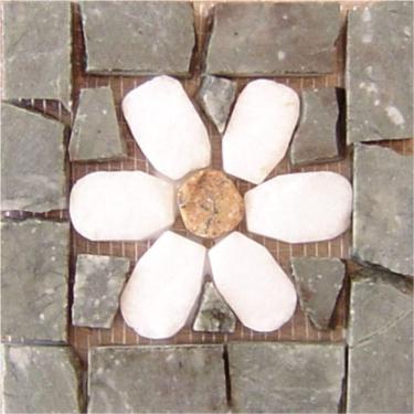 Imagem de Tozetto Mosaico Fiore Verde - 13x13cm