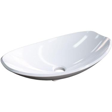 Imagem de Cuba De Apoio Canoa C01 Para Banheiro Lux L45 Branco