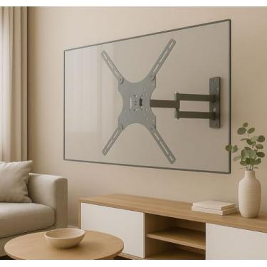 Imagem de Suporte de TV Articulado para Parede, 14-55 Polegadas, Até 50kg, VESA (Video Electronics Standards Association) Compatível, Distância Máxima 480mm