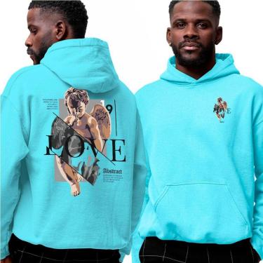 Imagem de Blusa De Frio Moletom‎ Angel Sometime Love Needs Abstract-Unissex