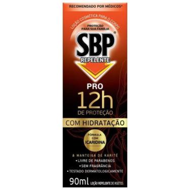 Imagem de Loção Repelente Corporal SBP Pro 12H Hidrata/Protege 90ml
