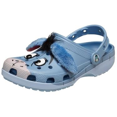 Imagem de Crocs Tamanco unissex adulto Disney Ursinho Pooh, tamancos para mulheres e homens, Multi, 43