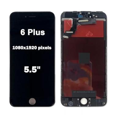 Imagem de Tela LCD para iPhone 6 Plus, 5,5 Polegadas, 1080x1920 Pixels (Branco)